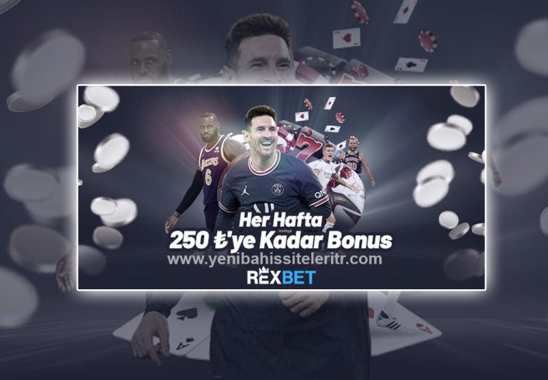 Kazandıran Haftalık Yatırım Bonusu Rexbet